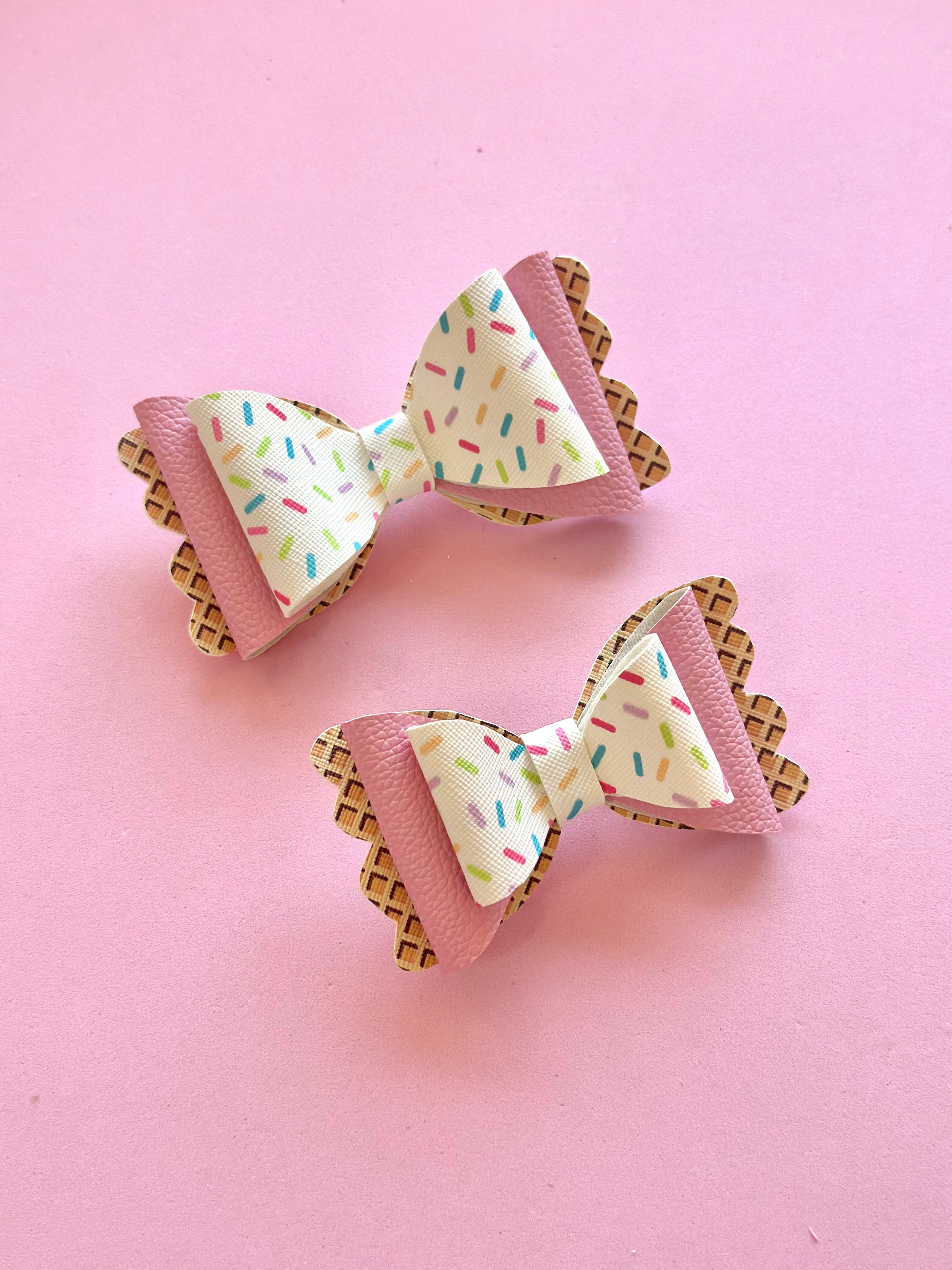 Ice Cream Hair Clip